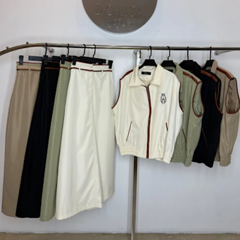 ست دامن و وست طرح سوارکاری 